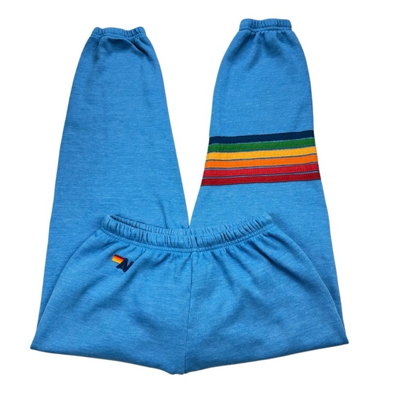 Aviator Nation 5 Stripe Sweatpants, S - Picture 2 of 10